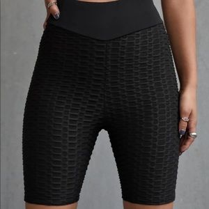 Honey Comb Tik Tok Biker Shorts